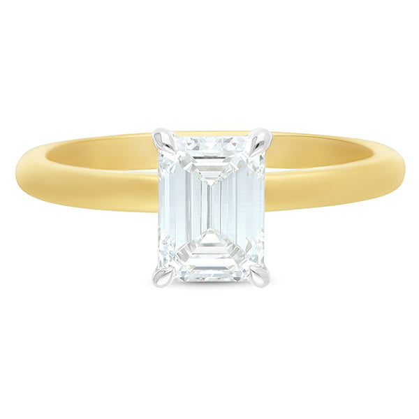 The Dahlia- Radiant Cut Diamond Ring