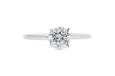 The Diana - Round Brilliant Cut Halo Diamond Ring