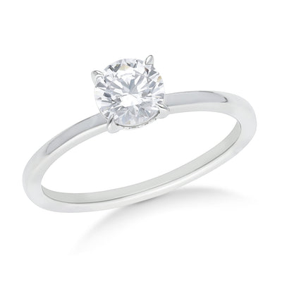 The Esme - Round Brilliant Cut Halo Diamond Ring