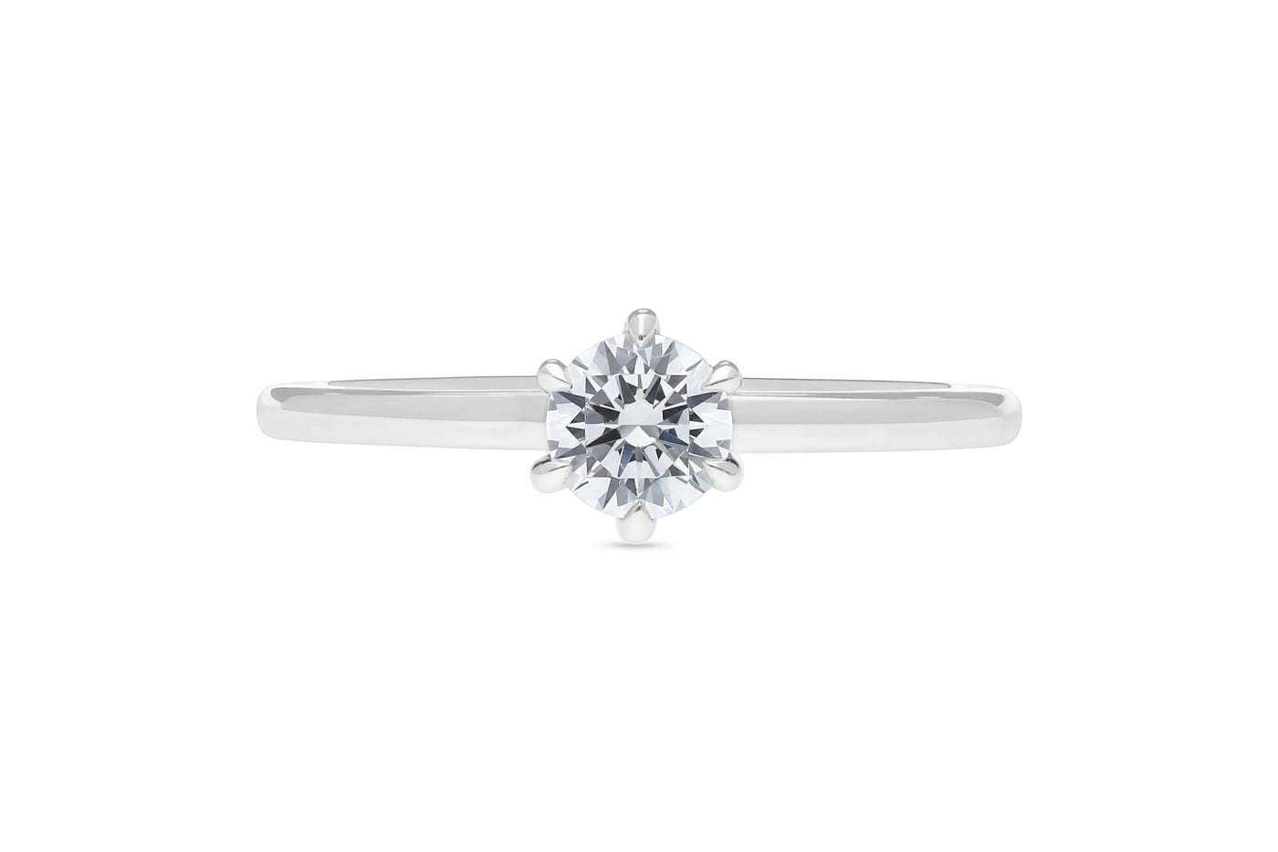 The Cleo - Round Brilliant Cut Diamond Ring