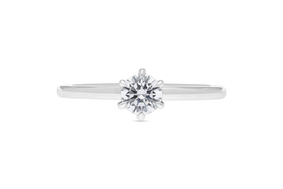 The Cleo - Round Brilliant Cut Diamond Ring