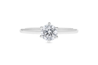 The Bianca - Round Brilliant Cut Diamond Ring