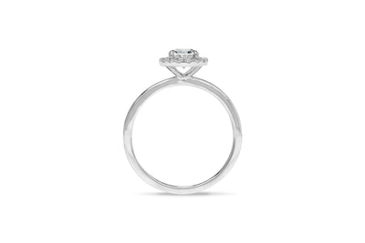 The Savannah - Oval Cut Diamond Cluster Ring