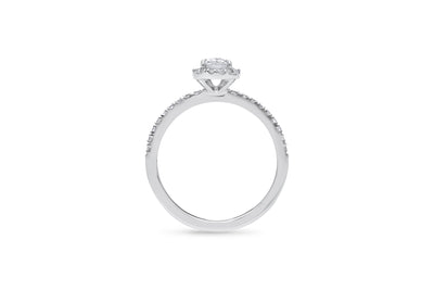 The Mirabelle - Pear Cut Diamond Ring