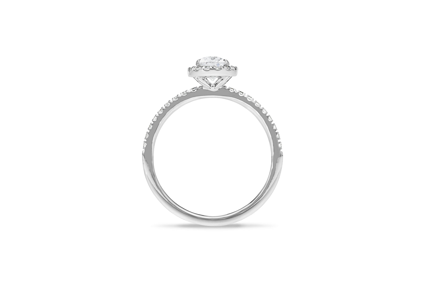 The Layla - Pear Cut Diamond Ring