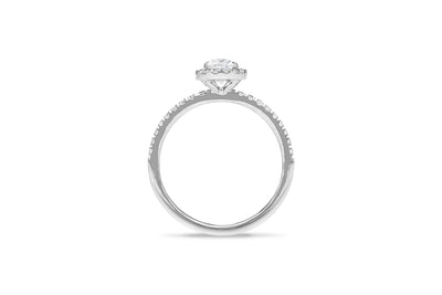 The Layla - Pear Cut Diamond Ring