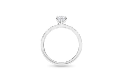 The Jade - Round Brilliant Cut Diamond Ring
