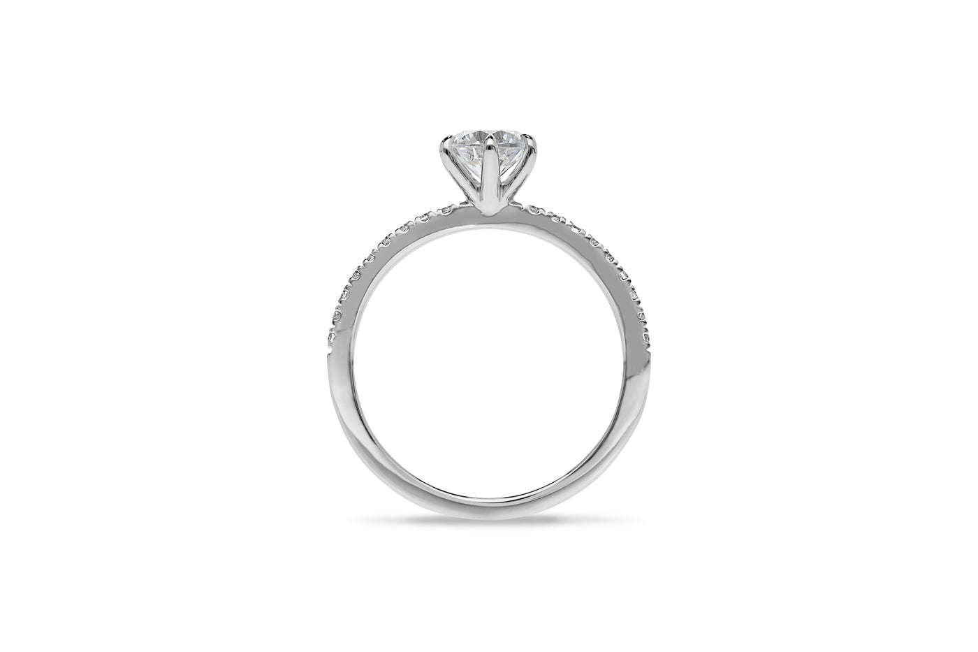 The Ivy - Round Brilliant Cut Diamond Ring