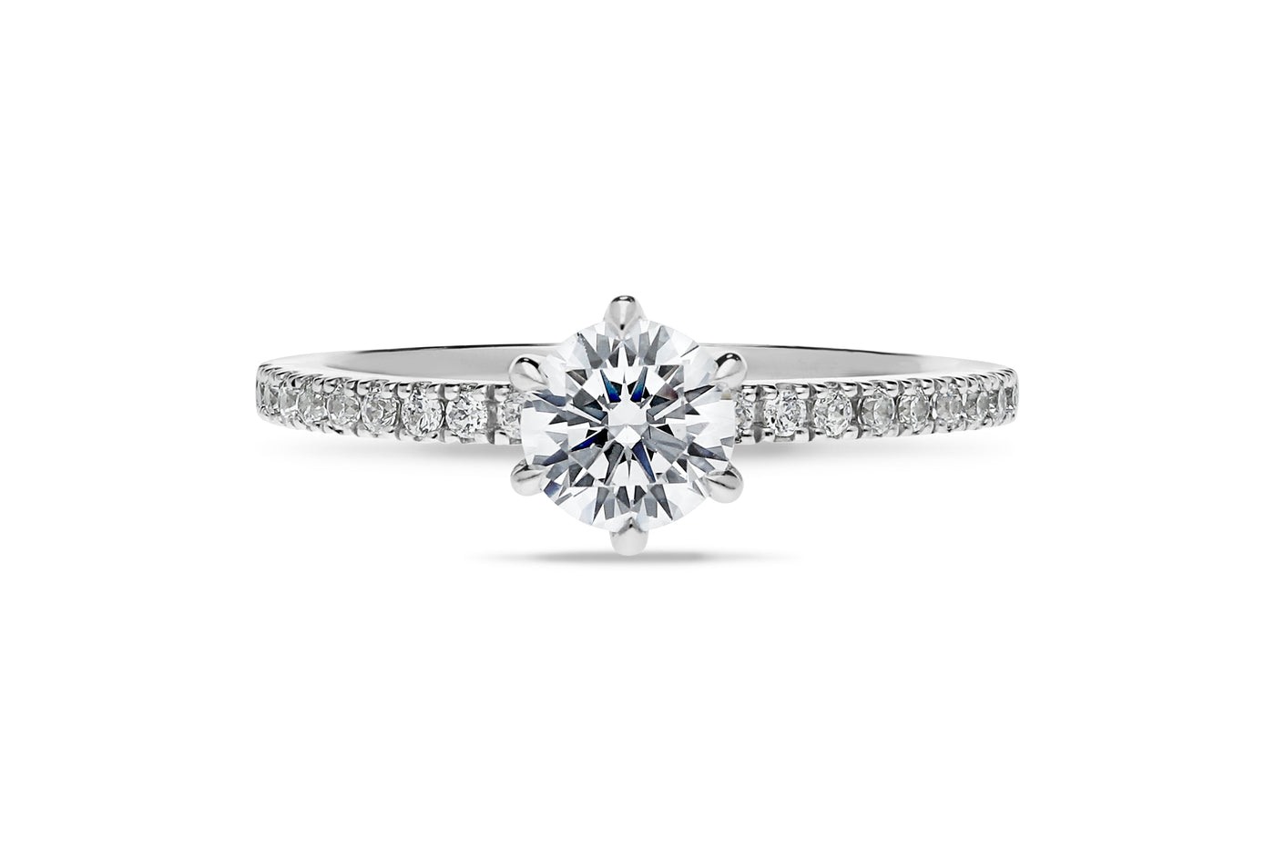 The Ivy - Round Brilliant Cut Diamond Ring