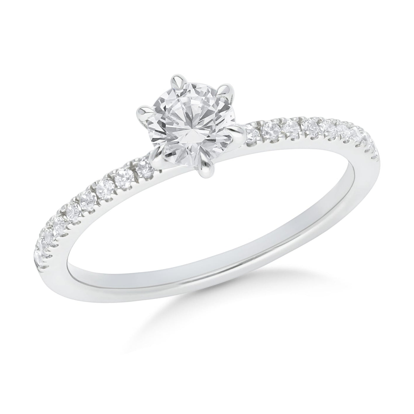 The Ivy - Round Brilliant Cut Diamond Ring