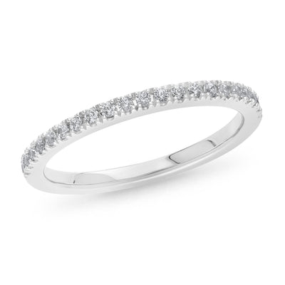 The Kendall - Round Brilliant Cut Diamond Band Ring