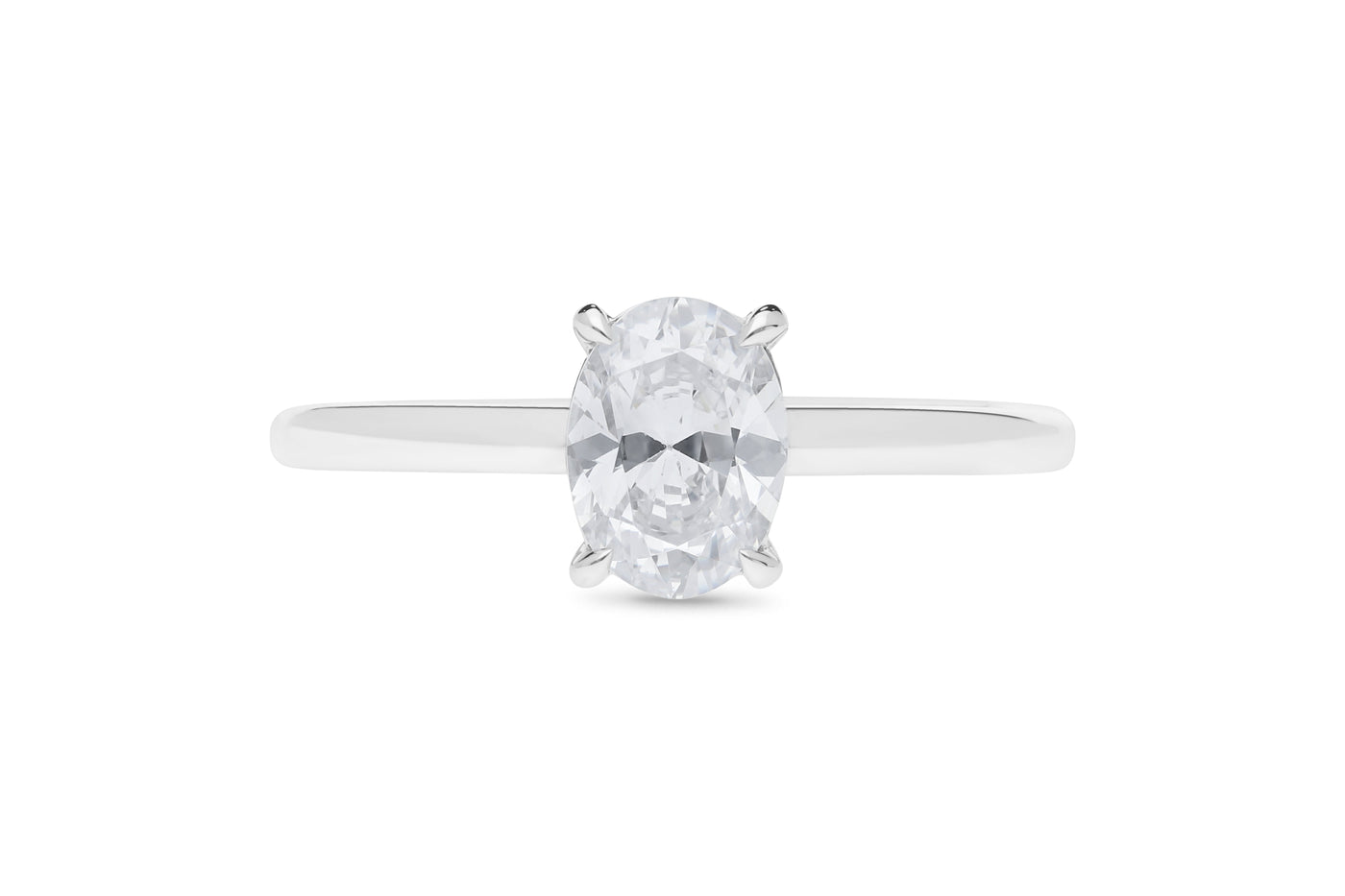 The Gemma - Oval Cut Diamond Ring