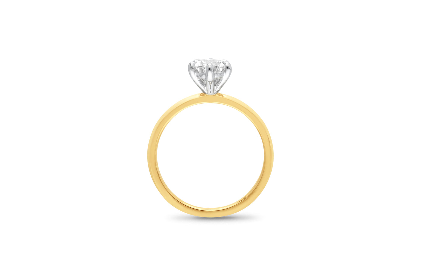 The Evelyn - Pear Cut Diamond Ring