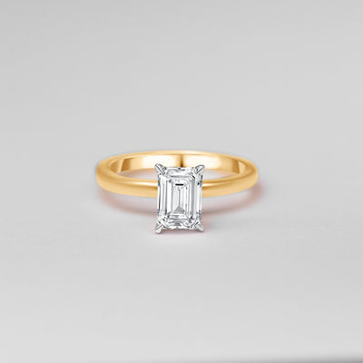 The Dahlia- Radiant Cut Diamond Ring