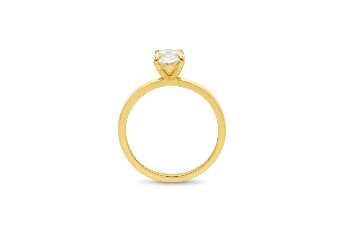 The Juliet - Oval Brilliant Cut Diamond Ring