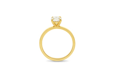 The Juliet - Oval Brilliant Cut Diamond Ring