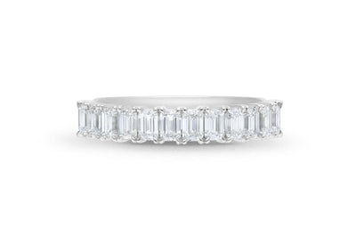 The Raquel - Radiant Cut Diamond Band Ring