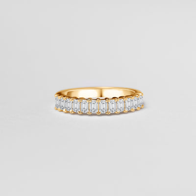 The Raquel - Radiant Cut Diamond Band Ring