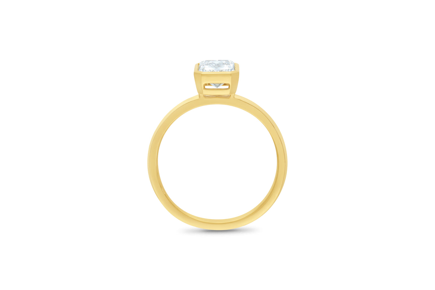 The Celeste - Radiant Cut Diamond Ring