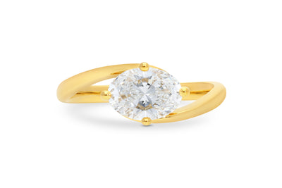 The Isla - Marquis Cut Diamond Ring