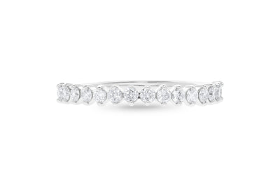 The Samantha - Round Brilliant Cut Diamond Band Ring