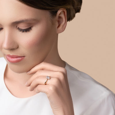 The Gemma - Oval Cut Diamond Ring