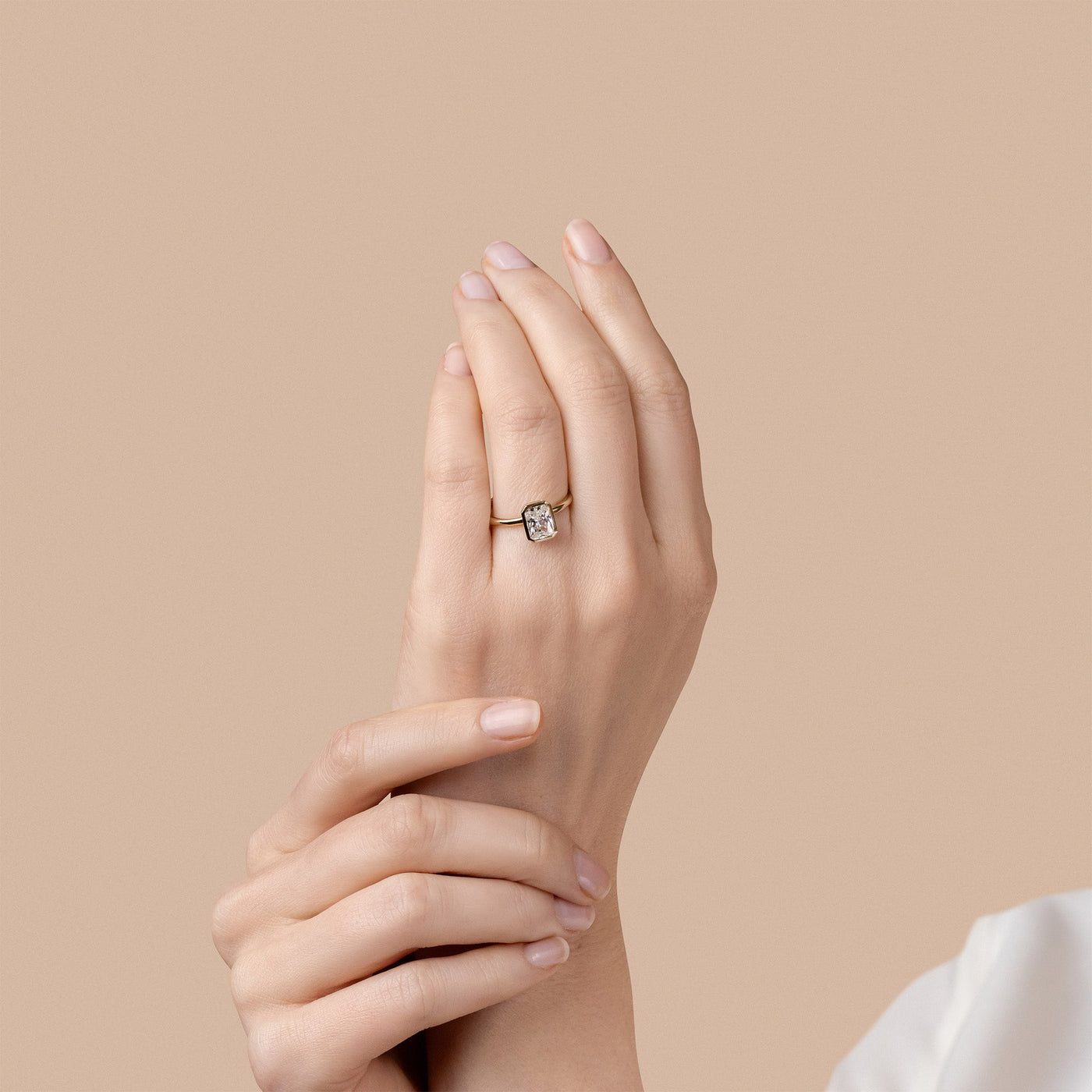 The Celeste - Radiant Cut Diamond Ring
