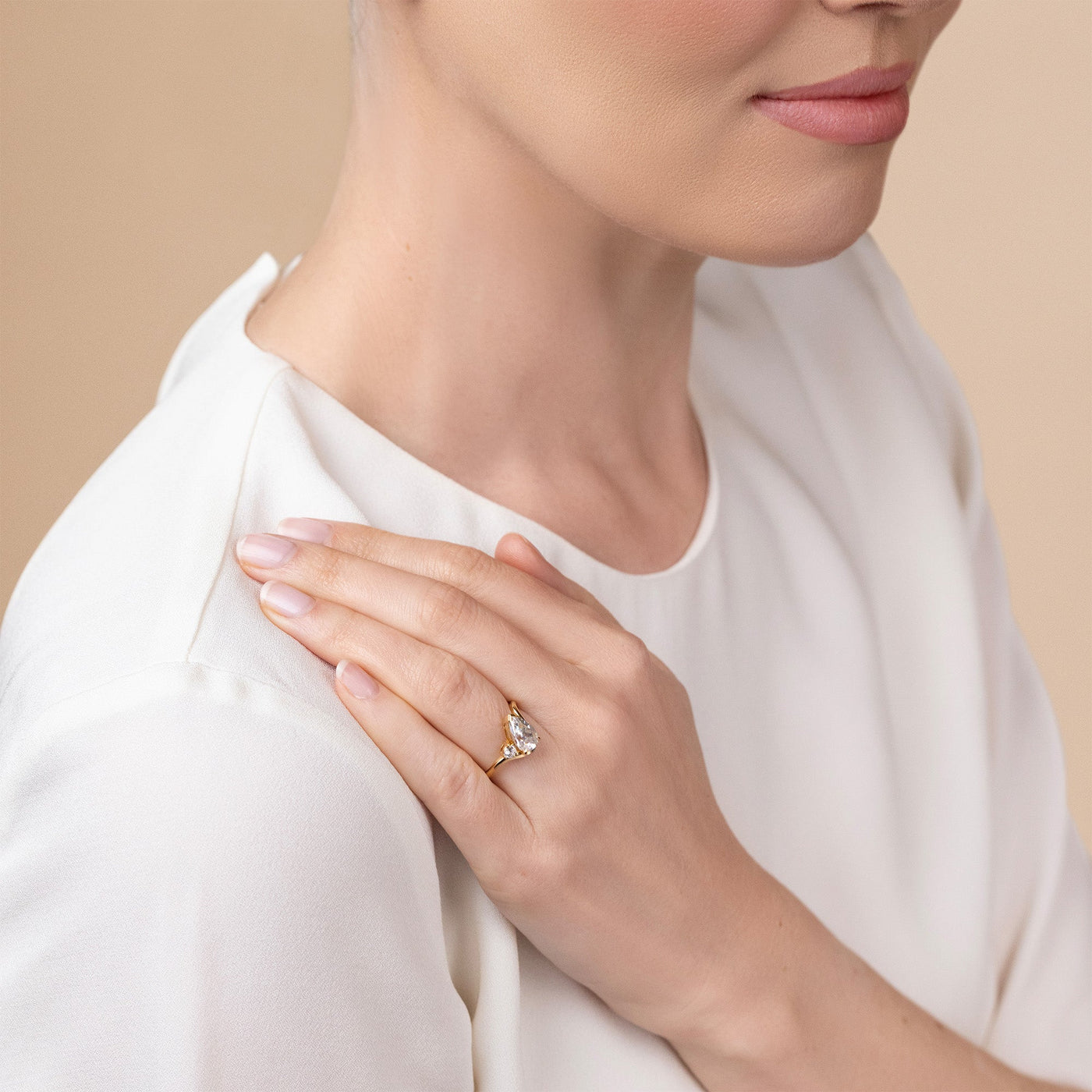 The Aurora - Contemporary Toit Et Moi Diamond Ring