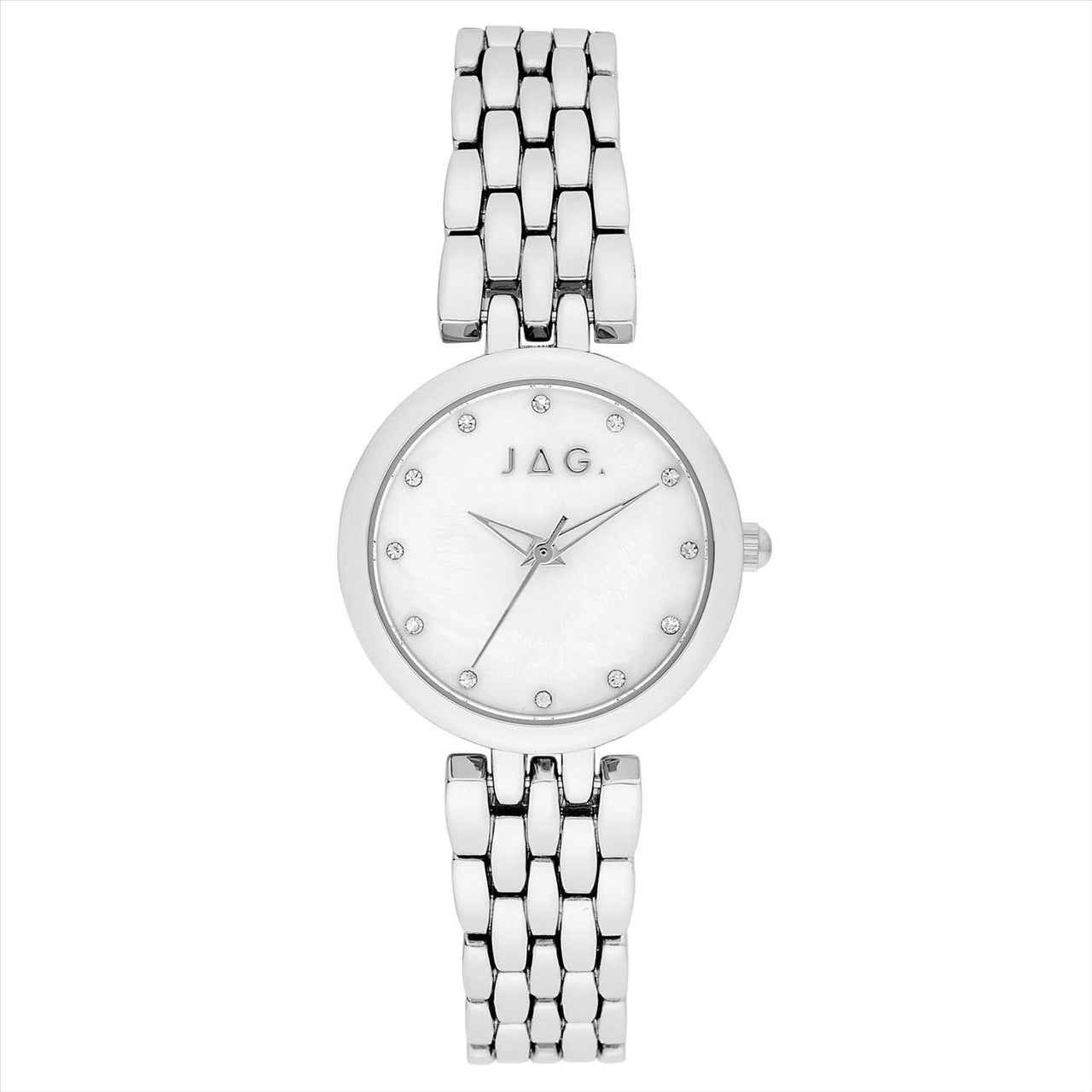 Jag Madeline Silver Analoque Quartz Watch