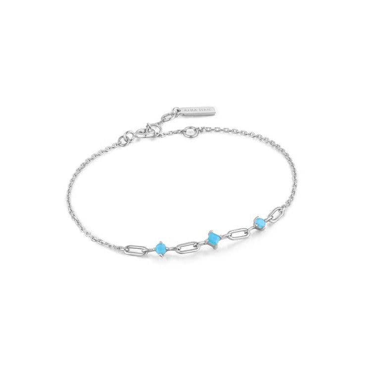 Ania Haie Sterling Silver Turquoise Bracelet