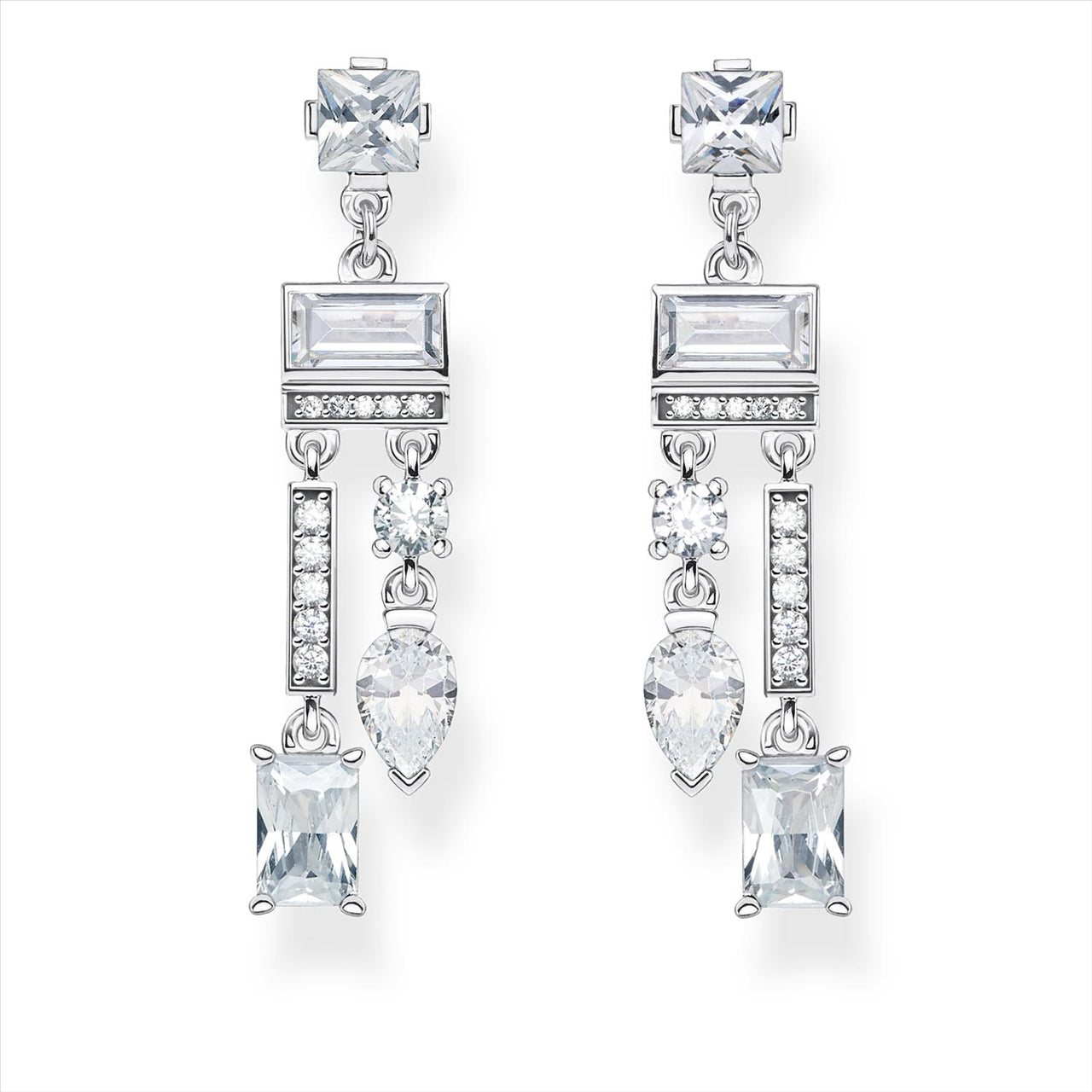 Thomas Sabo Cubic Zirconia Chandelier Studs